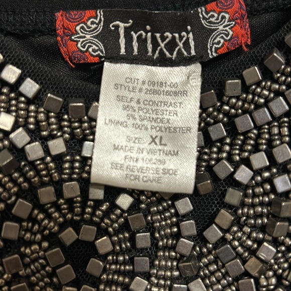 Black any occasion dress by Trixxi. Size XL - Picture 6 of 6